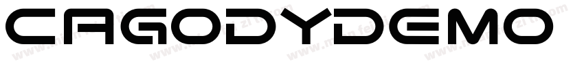 CagodyDEMO Regular字体转换
